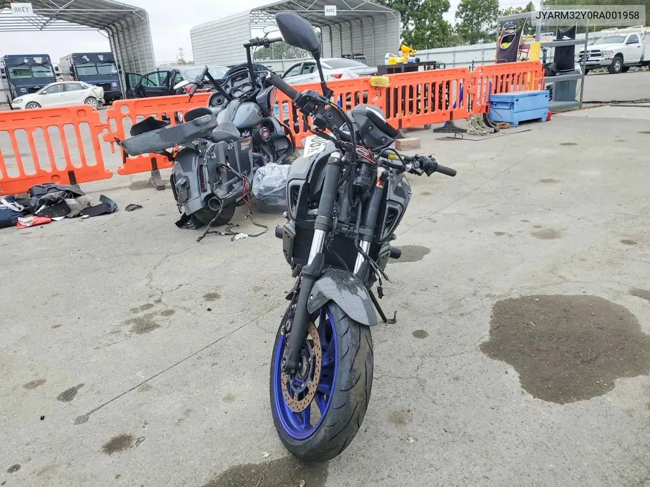 2024 Yamaha Mt07 C VIN: JYARM32Y0RA001958 Lot: 60817406
