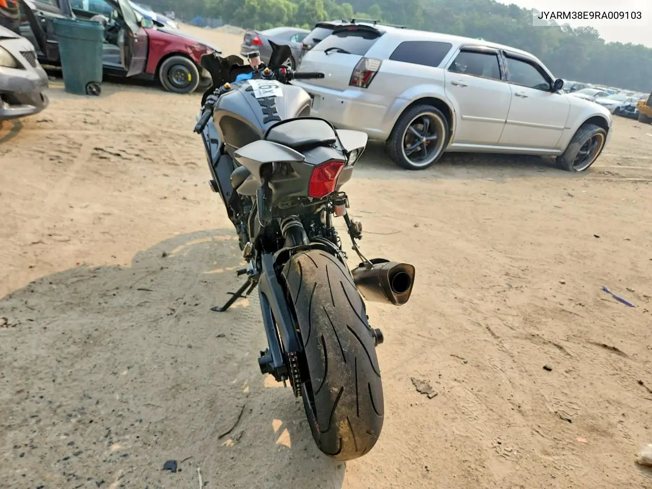 2024 Yamaha Yzfr7 VIN: JYARM38E9RA009103 Lot: 60988686