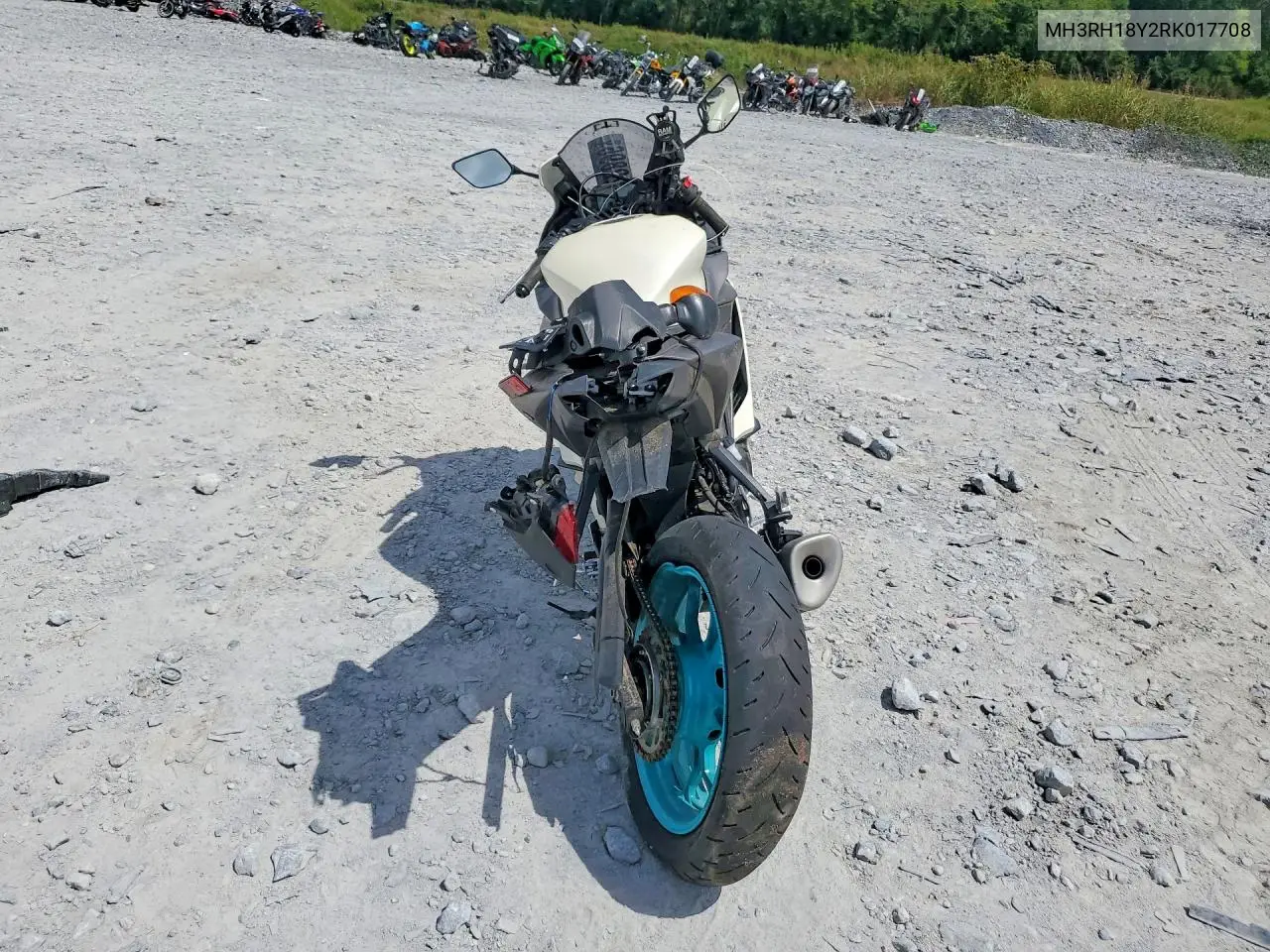 2024 Yamaha Yzfr3 A VIN: MH3RH18Y2RK017708 Lot: 62022896