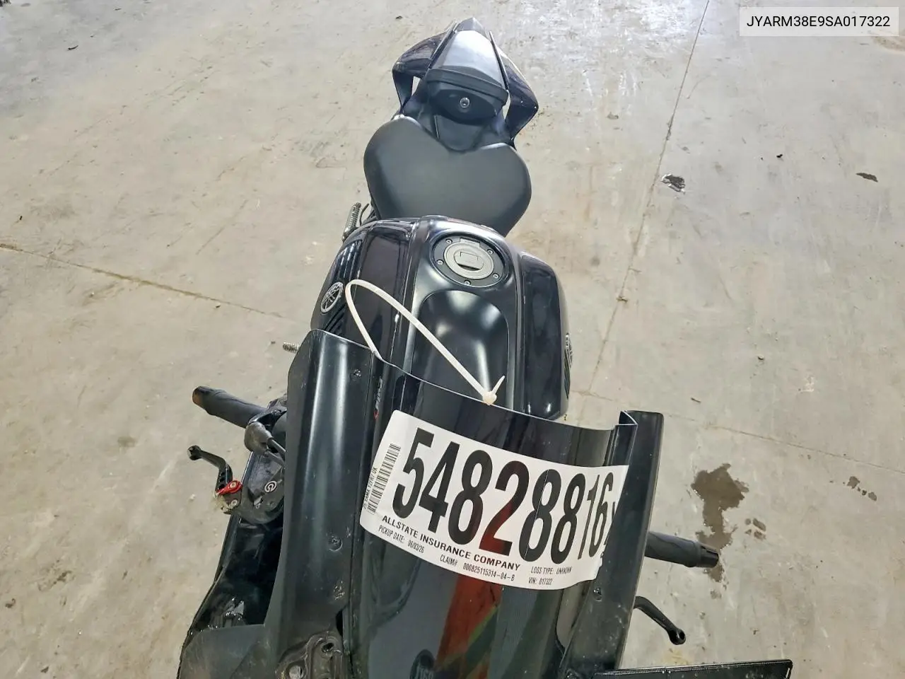 2025 Yamaha Yzfr7 VIN: JYARM38E9SA017322 Lot: 54828816