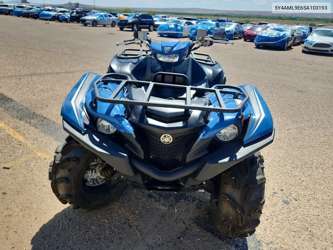2025 Yamaha Yfm700 VIN: 5Y4AML9E6SA103193 Lot: 54883036
