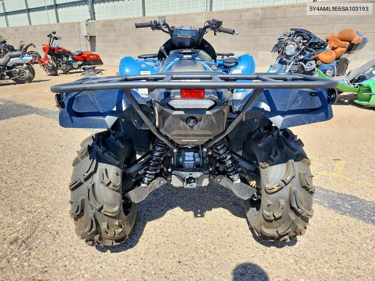 2025 Yamaha Yfm700 VIN: 5Y4AML9E6SA103193 Lot: 54883036