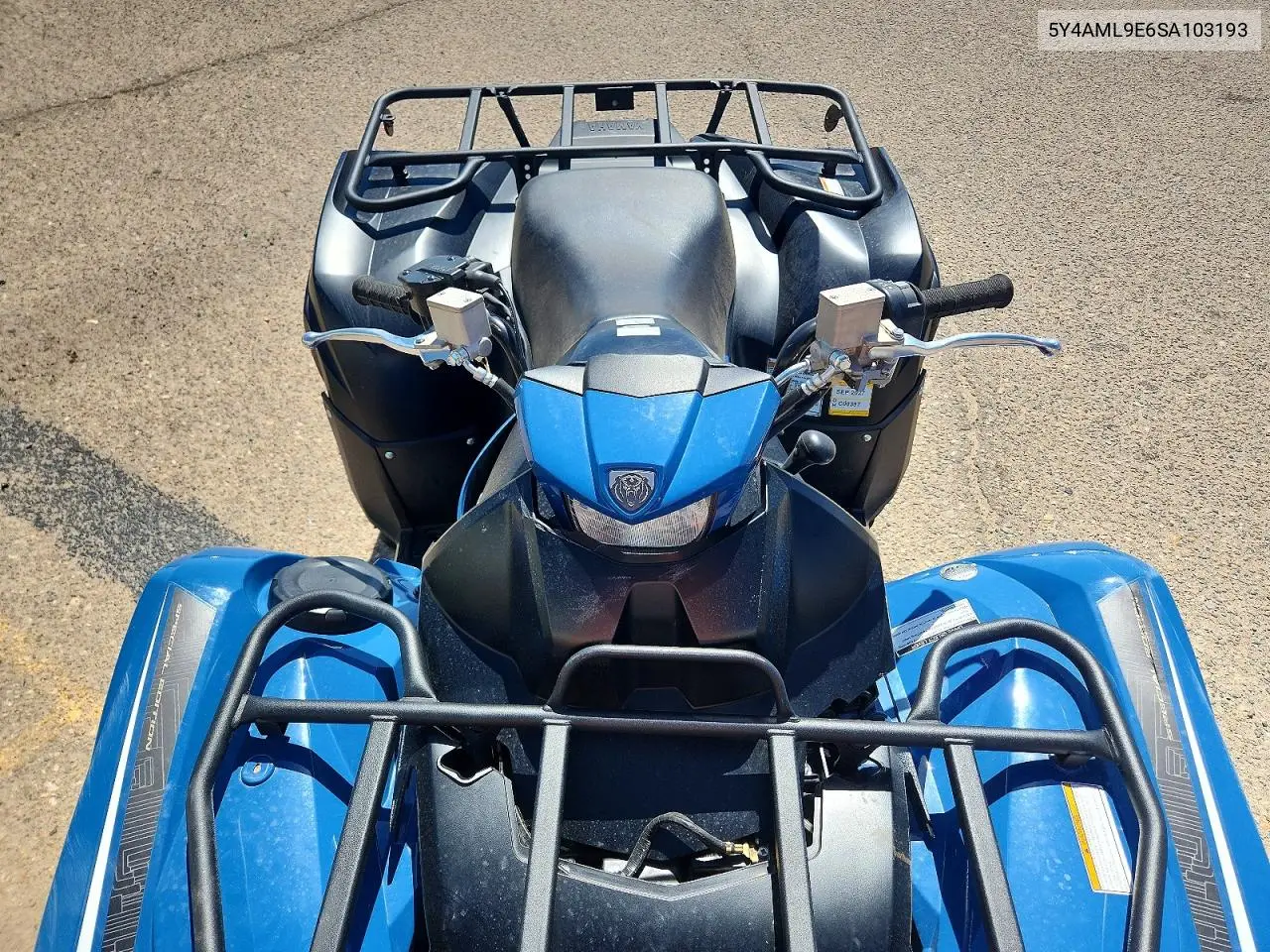 2025 Yamaha Yfm700 VIN: 5Y4AML9E6SA103193 Lot: 54883036