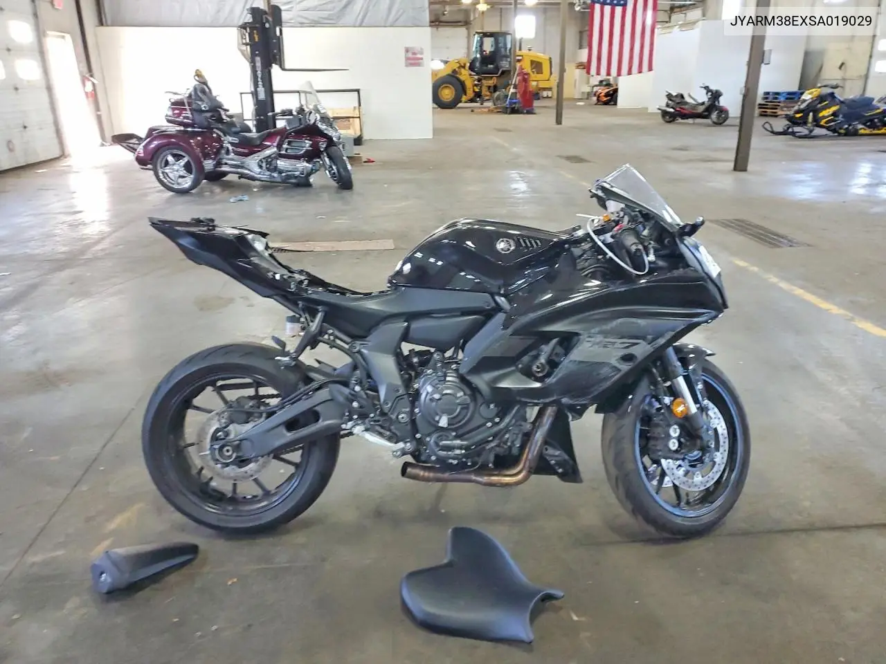 2025 Yamaha Yzfr7 VIN: JYARM38EXSA019029 Lot: 56267886