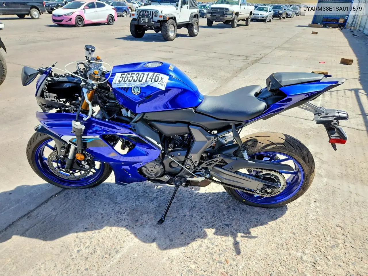 2025 Yamaha Yzfr7 VIN: JYARM38E1SA019579 Lot: 56530146