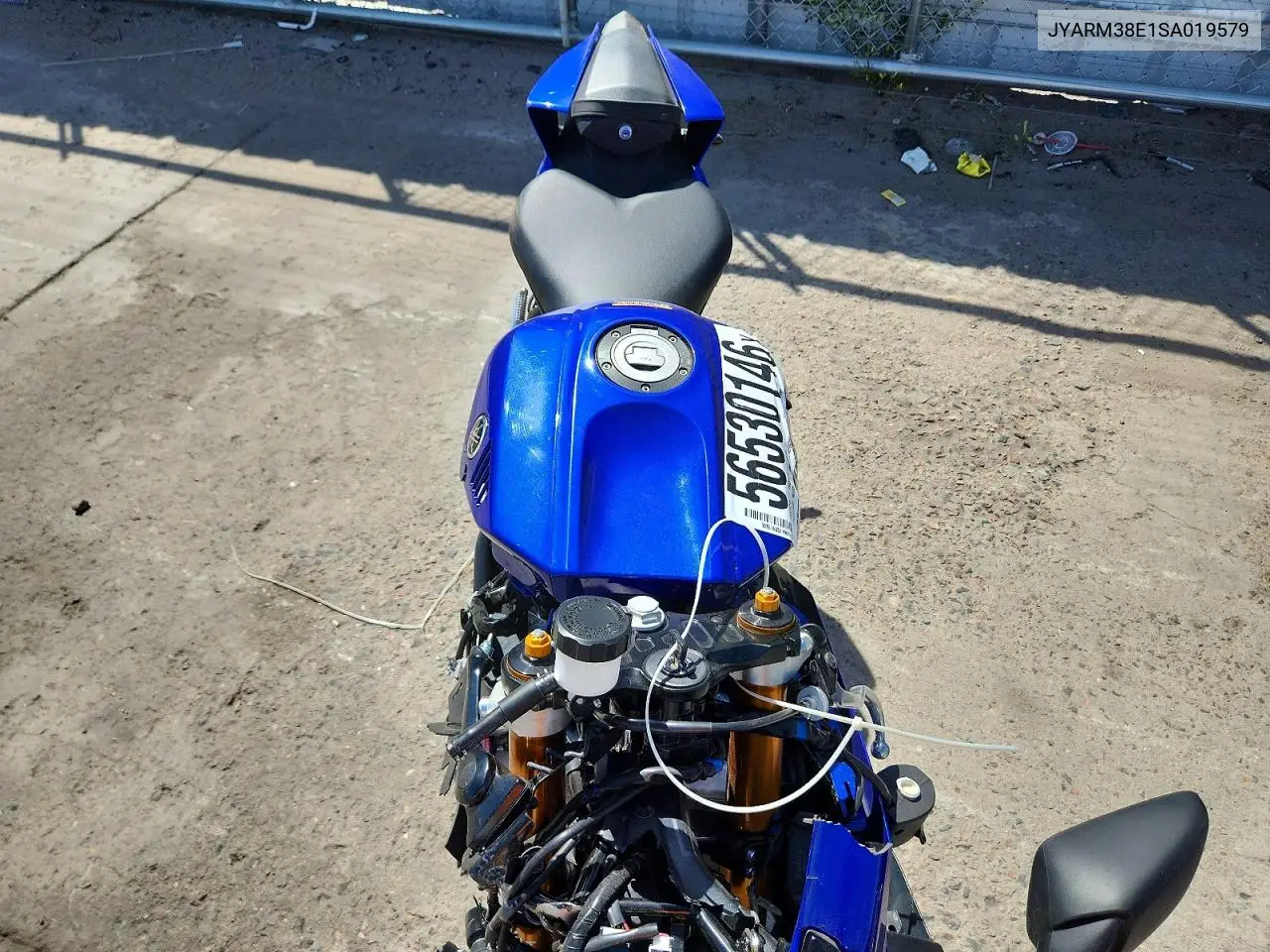 2025 Yamaha Yzfr7 VIN: JYARM38E1SA019579 Lot: 56530146