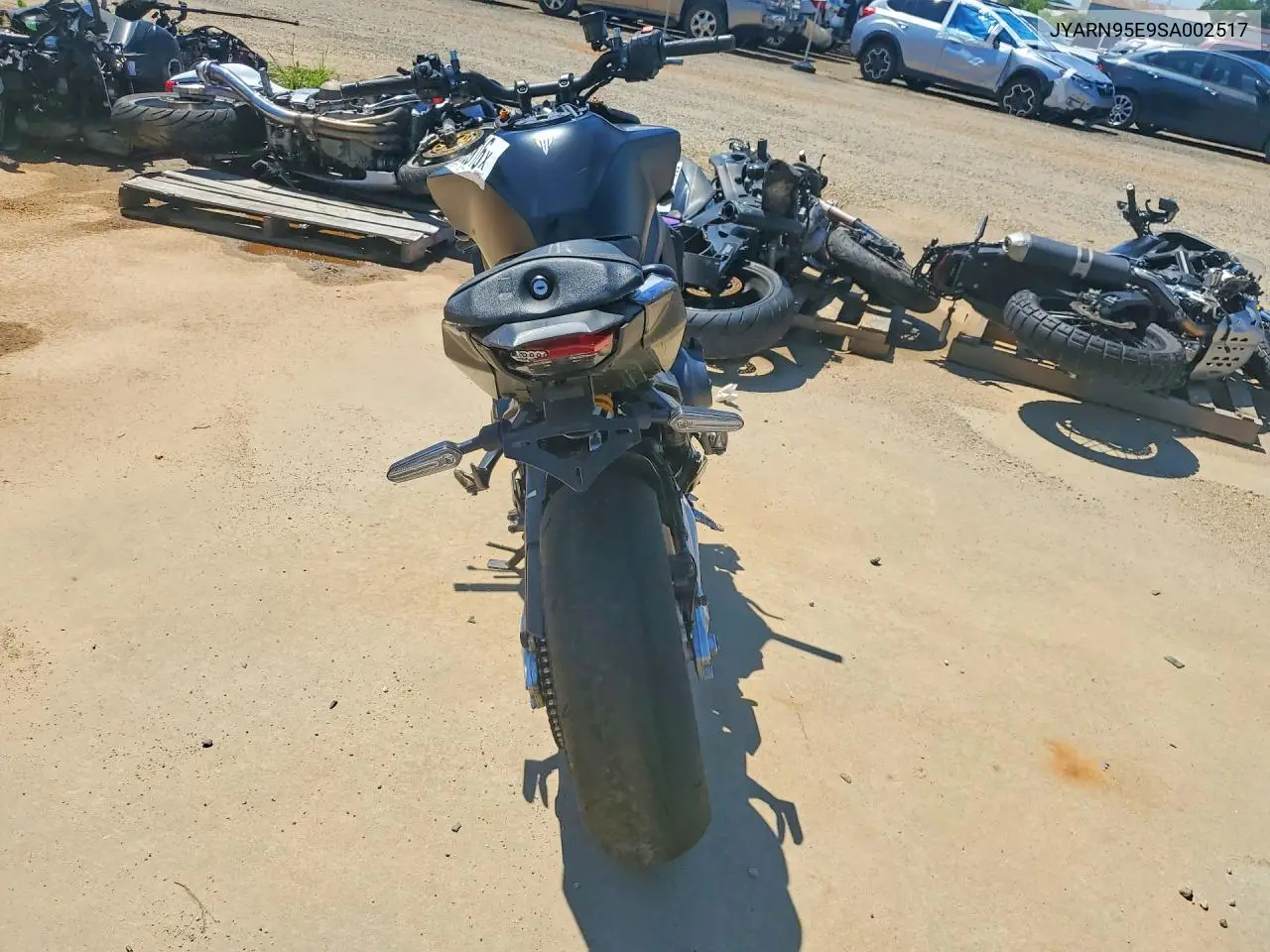 2025 Yamaha Mt09 Sp VIN: JYARN95E9SA002517 Lot: 56946916