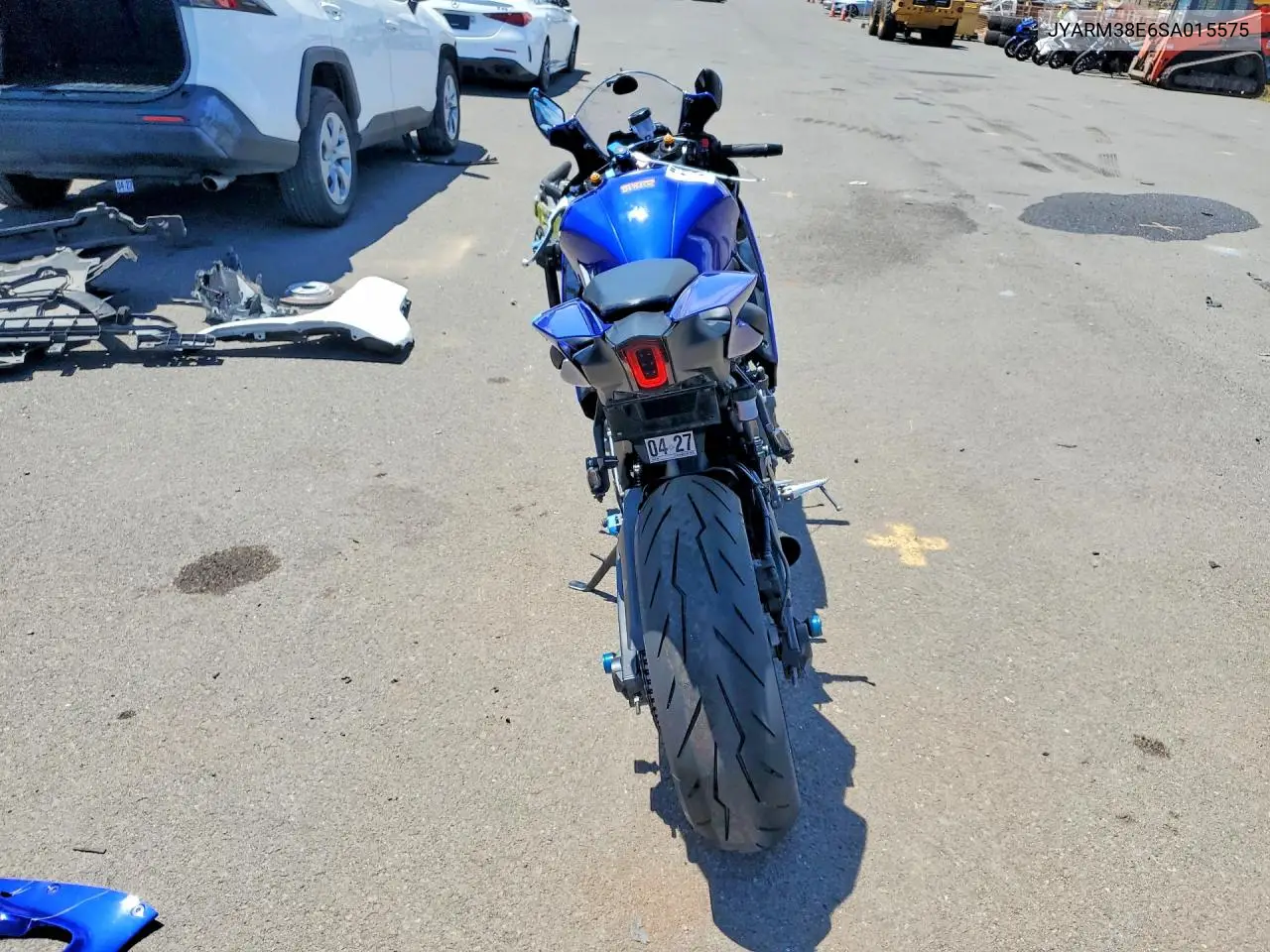 2025 Yamaha Yzfr7 VIN: JYARM38E6SA015575 Lot: 57462266
