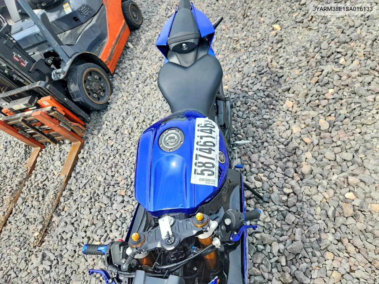 2025 Yamaha Yzfr7 VIN: JYARM38E1SA016133 Lot: 58746146