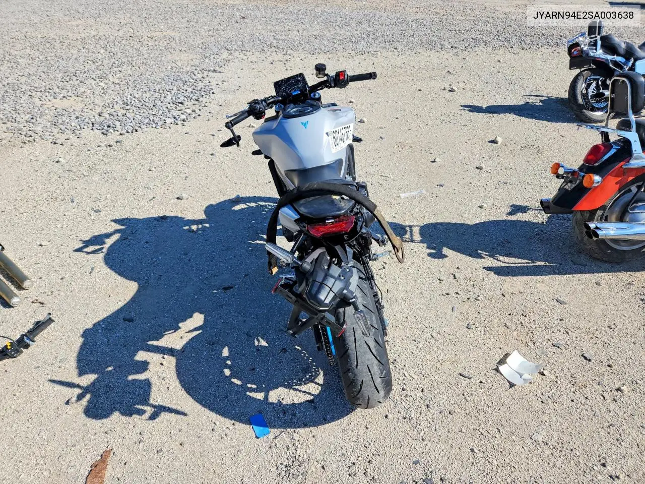 2025 Yamaha Mt09 VIN: JYARN94E2SA003638 Lot: 60146766