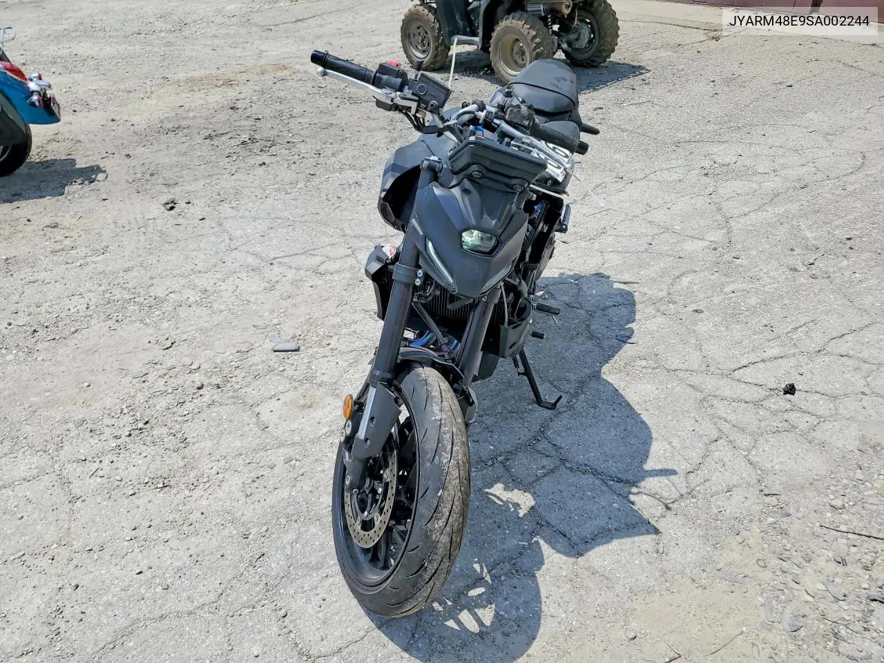 2025 Yamaha Mtn690 VIN: JYARM48E9SA002244 Lot: 60614516