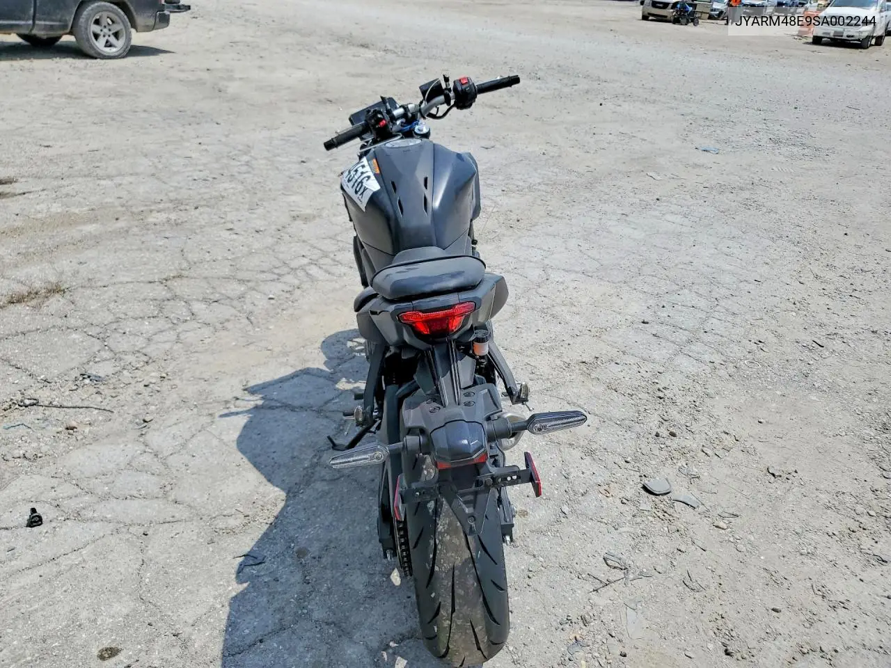 2025 Yamaha Mtn690 VIN: JYARM48E9SA002244 Lot: 60614516