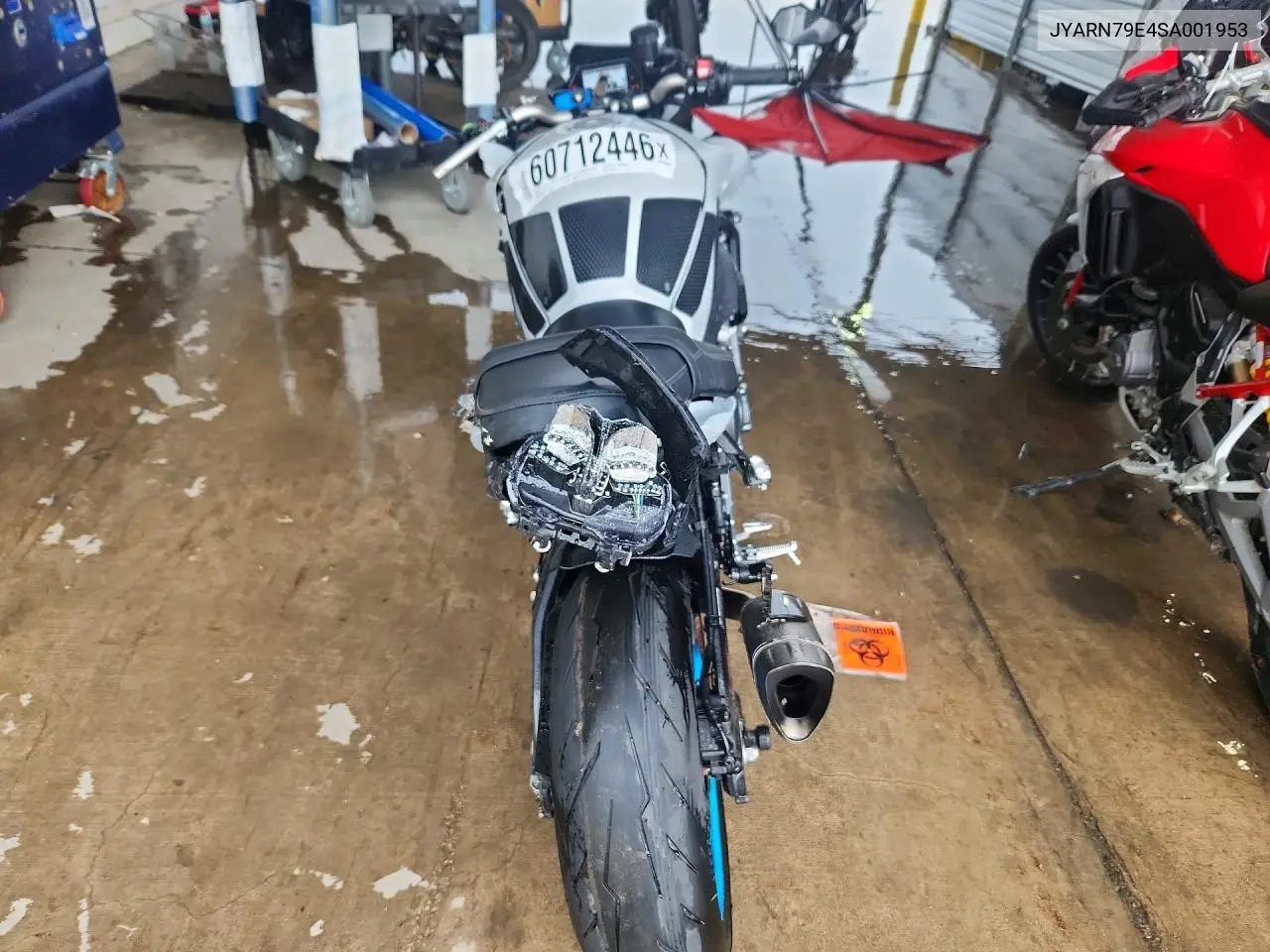 2025 Yamaha Mtn1000 VIN: JYARN79E4SA001953 Lot: 60712446