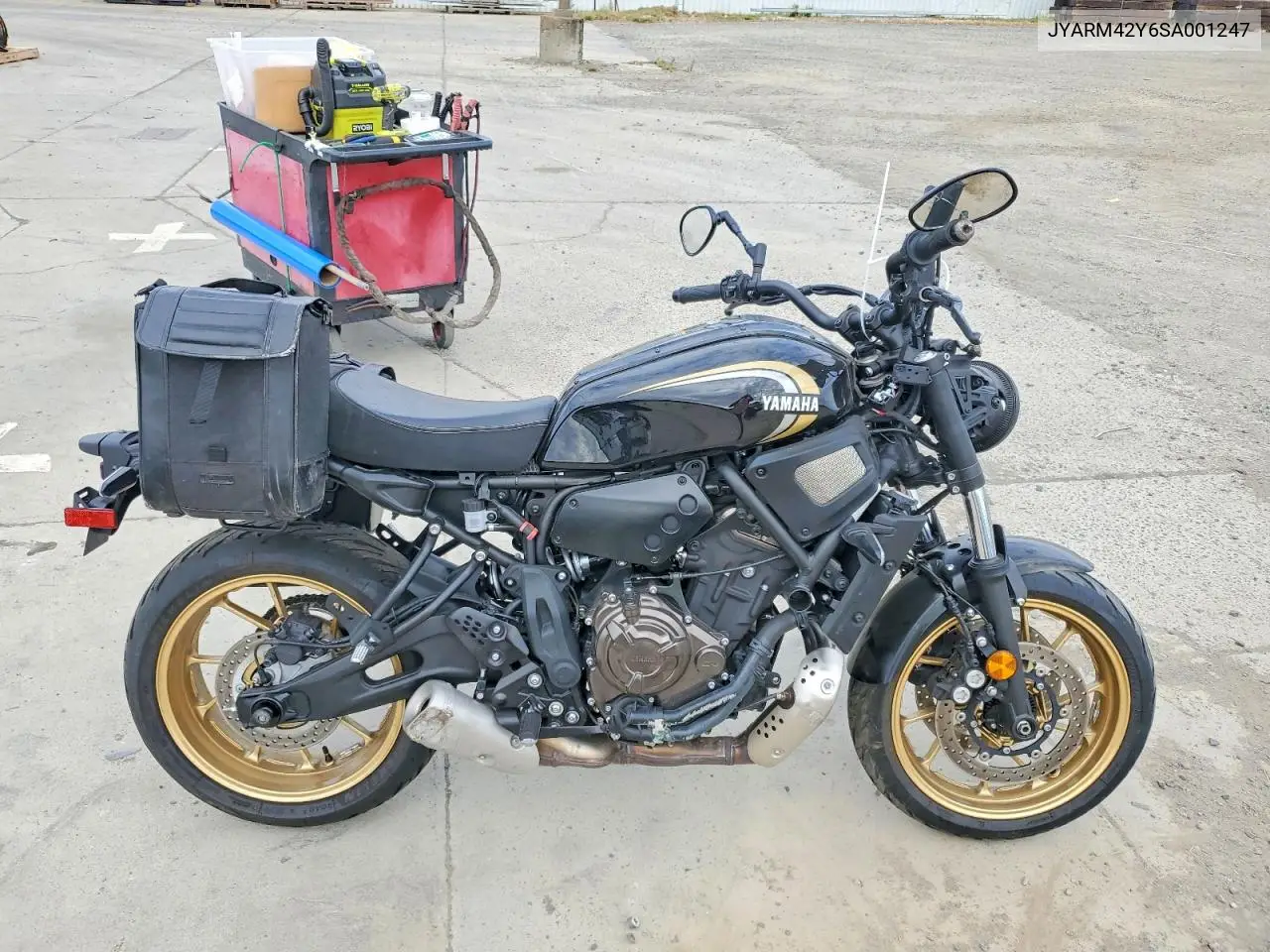 2025 Yamaha Mtm690 VIN: JYARM42Y6SA001247 Lot: 61962486