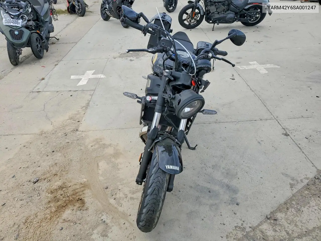 2025 Yamaha Mtm690 VIN: JYARM42Y6SA001247 Lot: 61962486