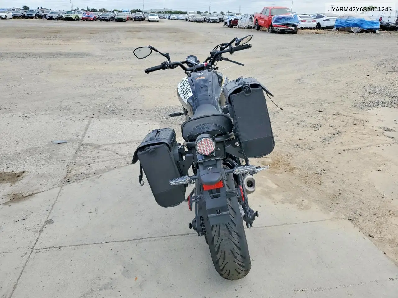 2025 Yamaha Mtm690 VIN: JYARM42Y6SA001247 Lot: 61962486