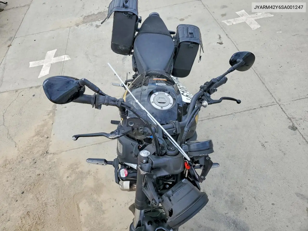 2025 Yamaha Mtm690 VIN: JYARM42Y6SA001247 Lot: 61962486