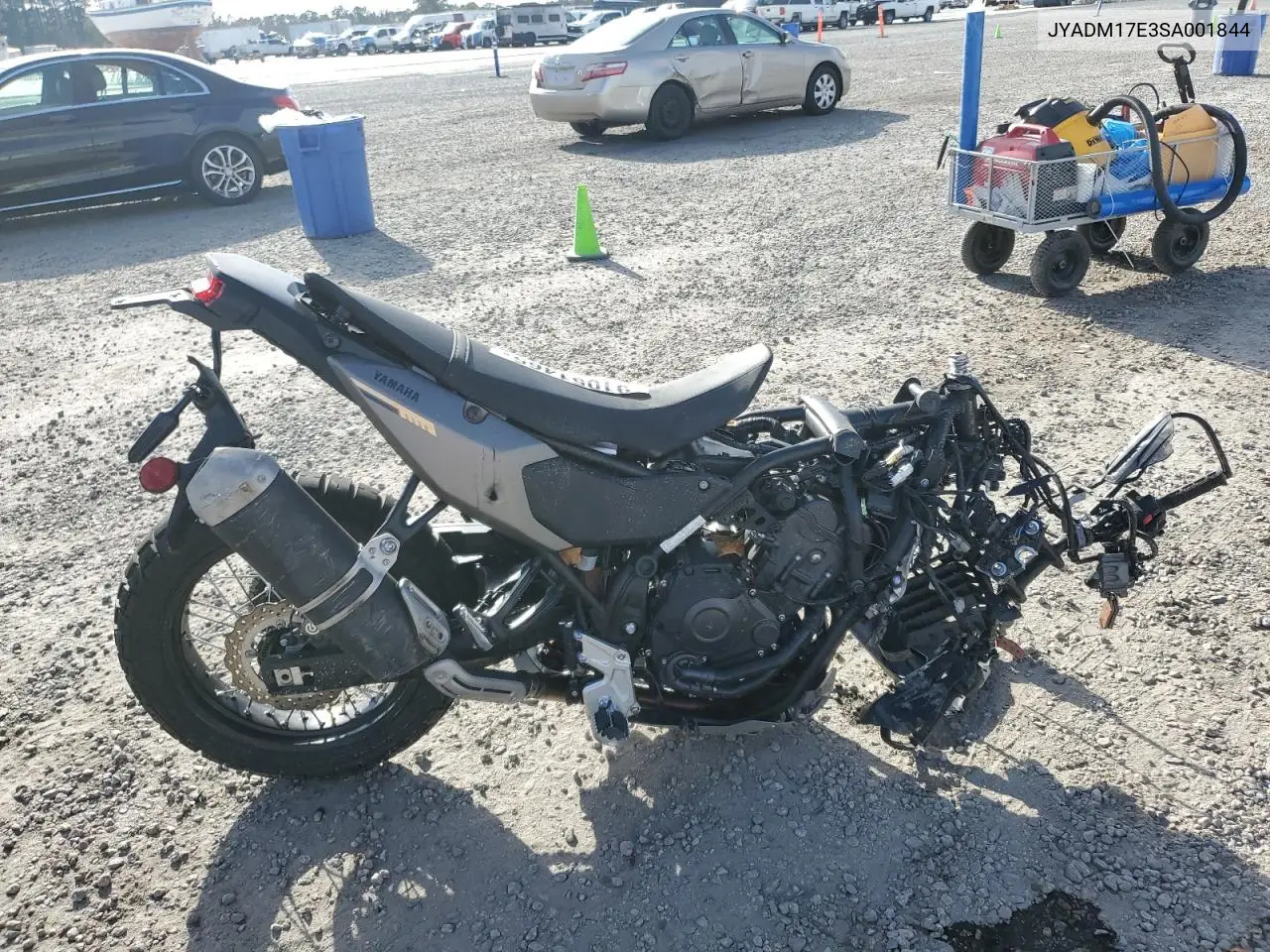 2025 Yamaha Xtz690 VIN: JYADM17E3SA001844 Lot: 91051465