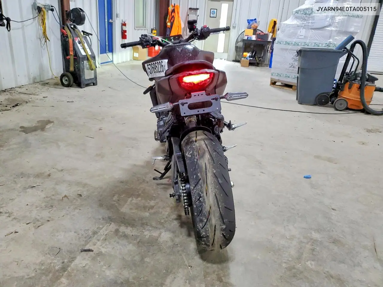 2026 Yamaha Mt09 VIN: JYARN94E0TA005115 Lot: 57695226