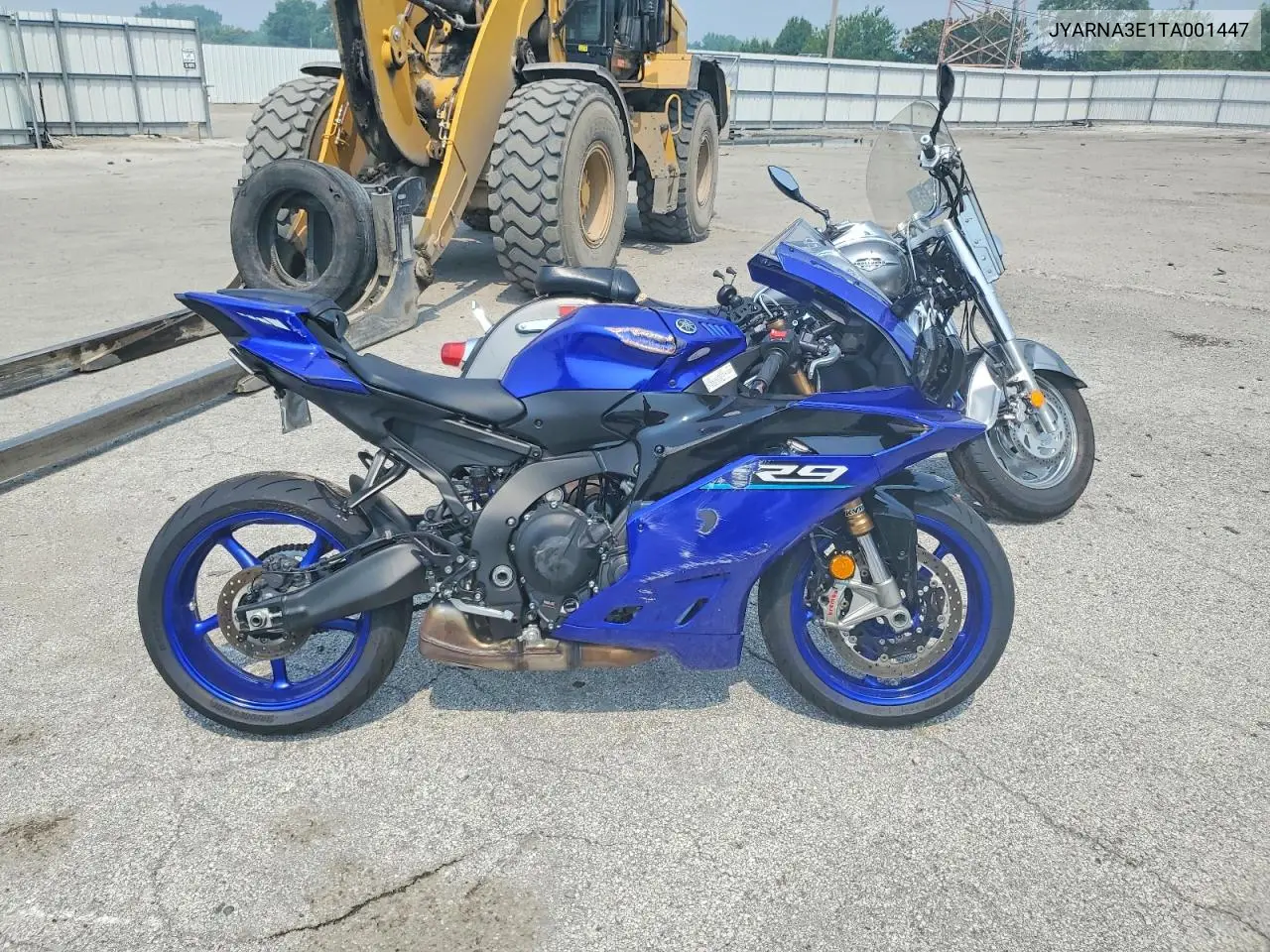 2026 Yamaha Yzf890 VIN: JYARNA3E1TA001447 Lot: 61276806