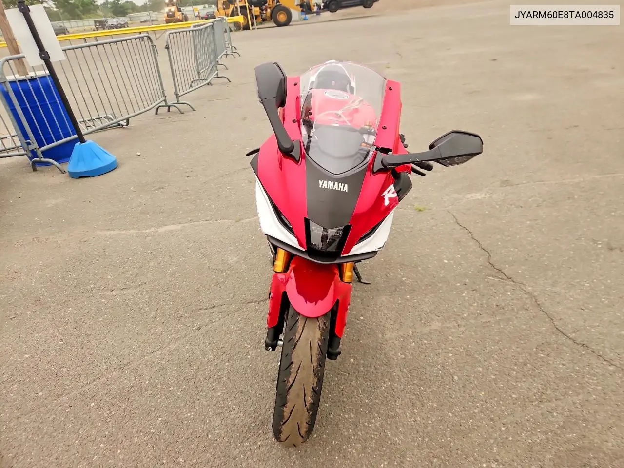 2026 Yamaha Yzf690 S VIN: JYARM60E8TA004835 Lot: 61319466