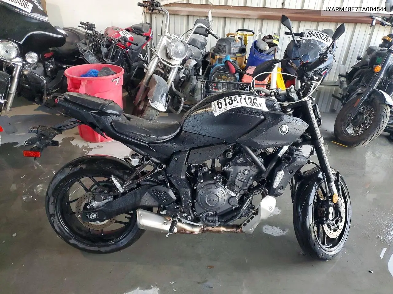 2026 Yamaha Mtn690 VIN: JYARM48E7TA004544 Lot: 61347136