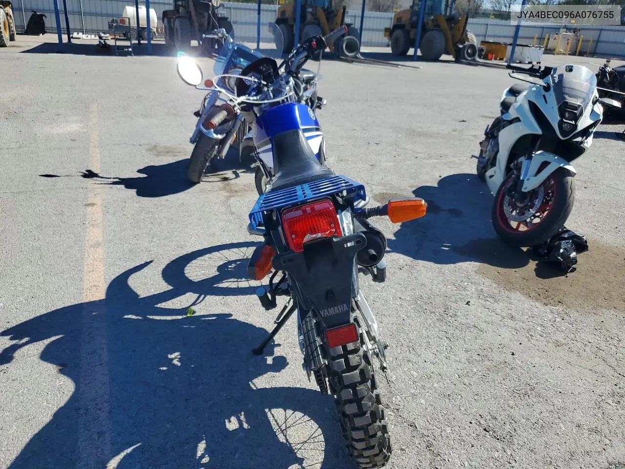 2006 Yamaha Xt225 VIN: JYA4BEC096A076755 Lot: 56788216