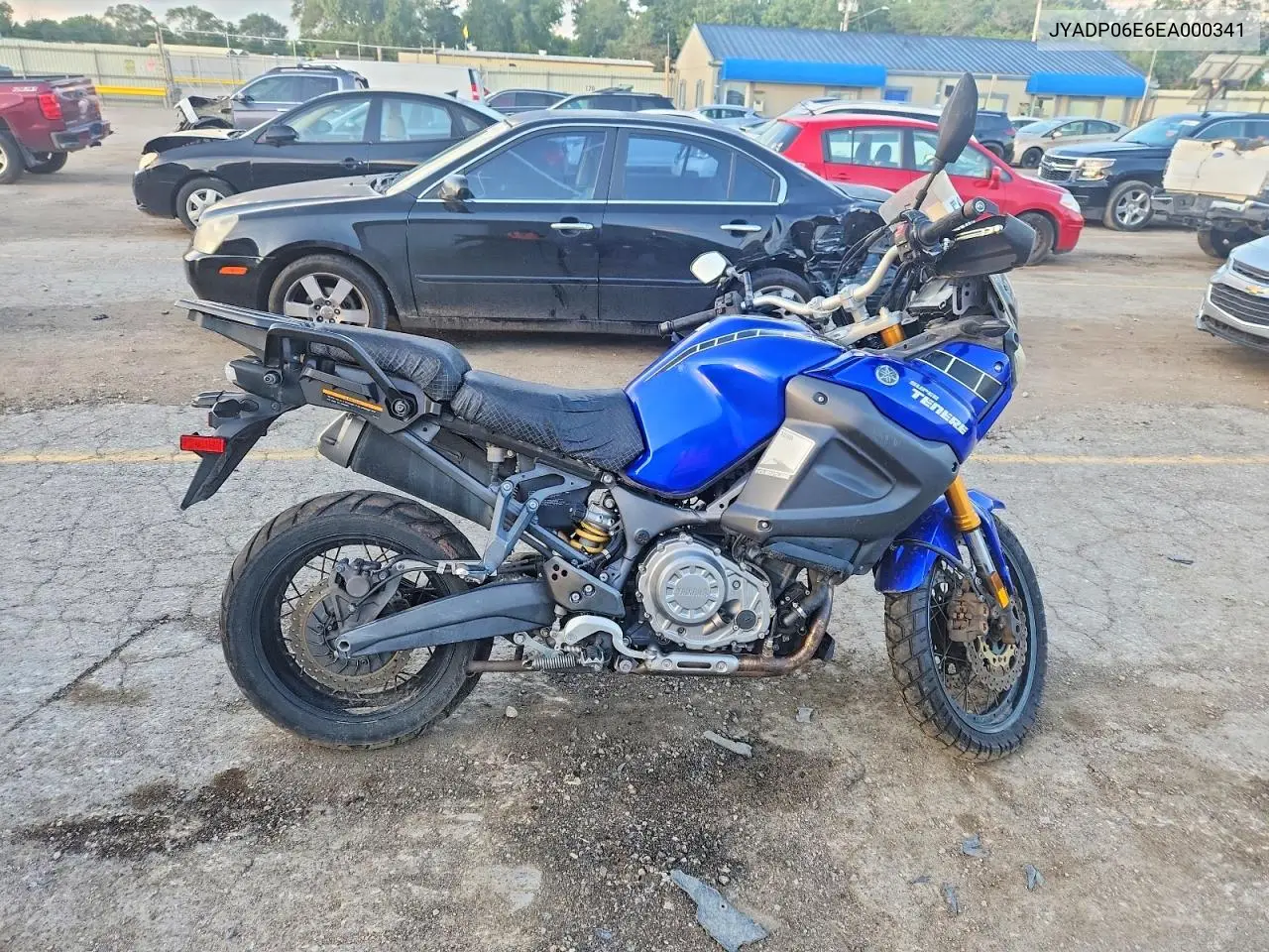 2014 Yamaha Xt1200Z VIN: JYADP06E6EA000341 Lot: 59974686
