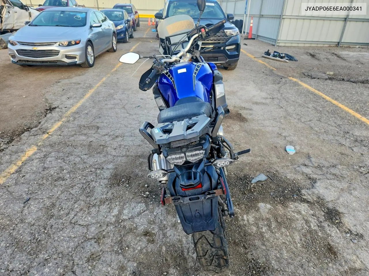 2014 Yamaha Xt1200Z VIN: JYADP06E6EA000341 Lot: 59974686