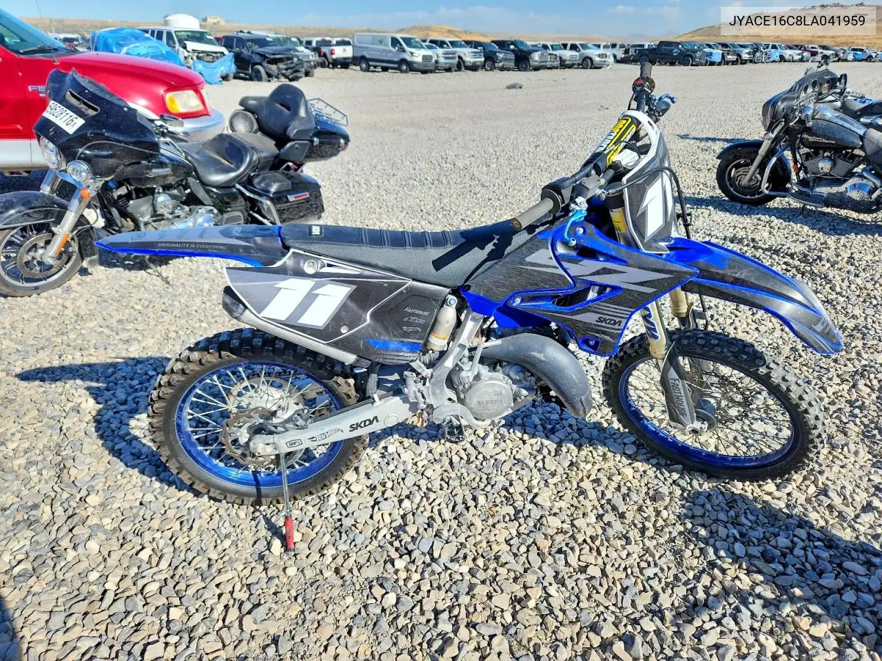 2020 Yamaha Yz125 VIN: JYACE16C8LA041959 Lot: 59839066