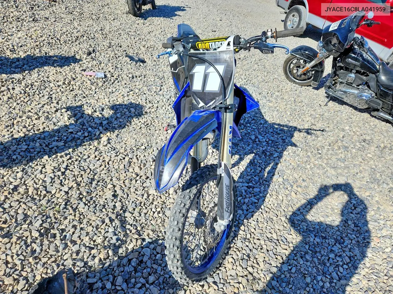 2020 Yamaha Yz125 VIN: JYACE16C8LA041959 Lot: 59839066