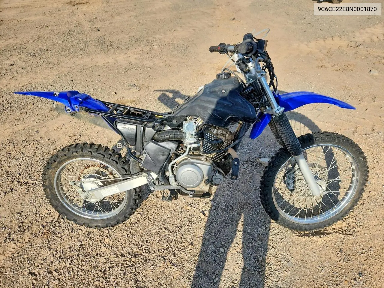 2022 Yamaha Ttr125 Le VIN: 9C6CE22E8N0001870 Lot: 46907506