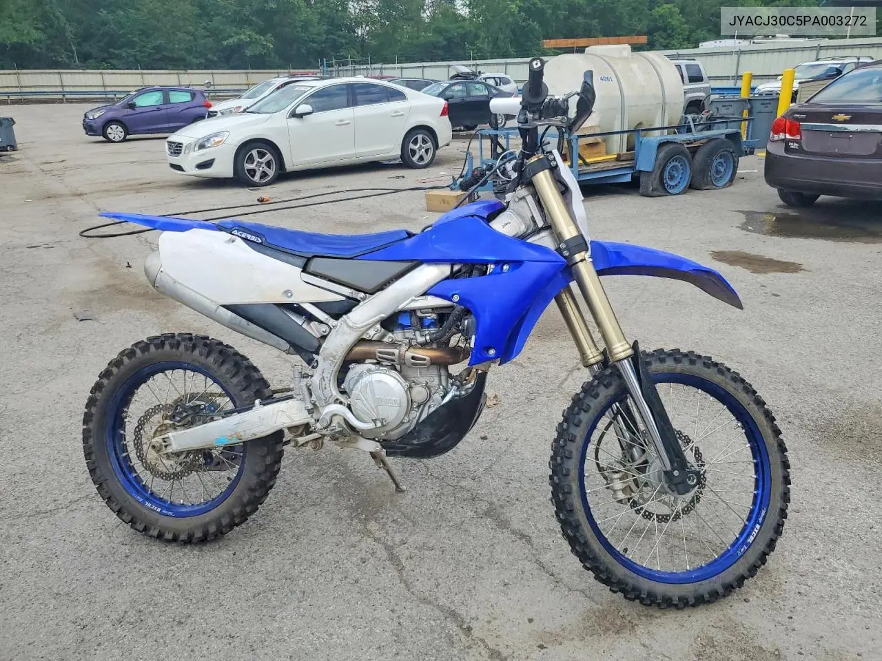 2023 Yamaha Yz450 Fx VIN: JYACJ30C5PA003272 Lot: 58876396