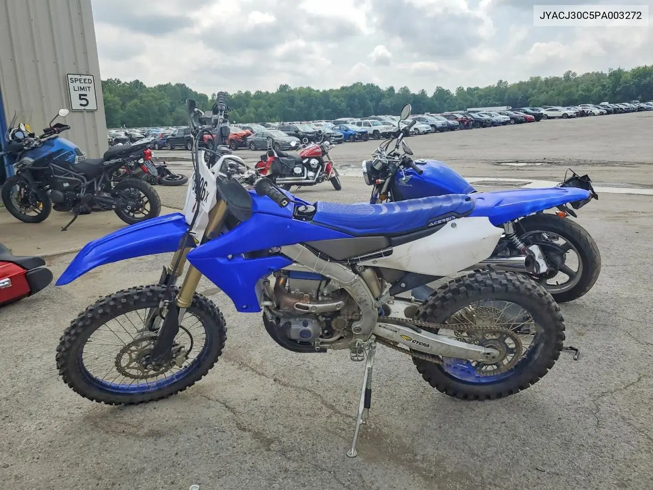 2023 Yamaha Yz450 Fx VIN: JYACJ30C5PA003272 Lot: 58876396