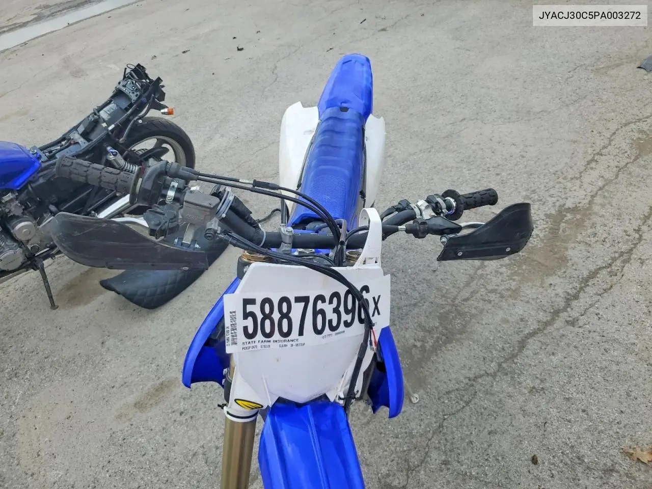 2023 Yamaha Yz450 Fx VIN: JYACJ30C5PA003272 Lot: 58876396