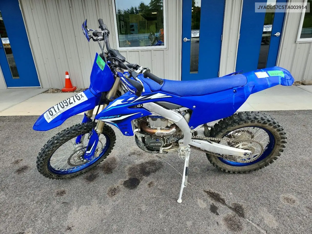 2026 Yamaha Yz250 Fx VIN: JYACG57C5TA003914 Lot: 61709276