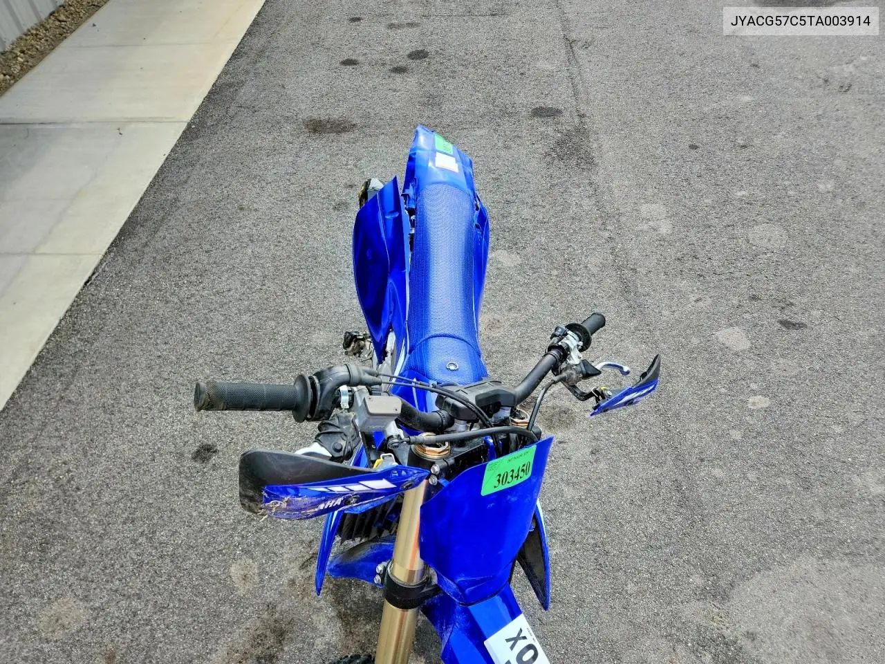 2026 Yamaha Yz250 Fx VIN: JYACG57C5TA003914 Lot: 61709276
