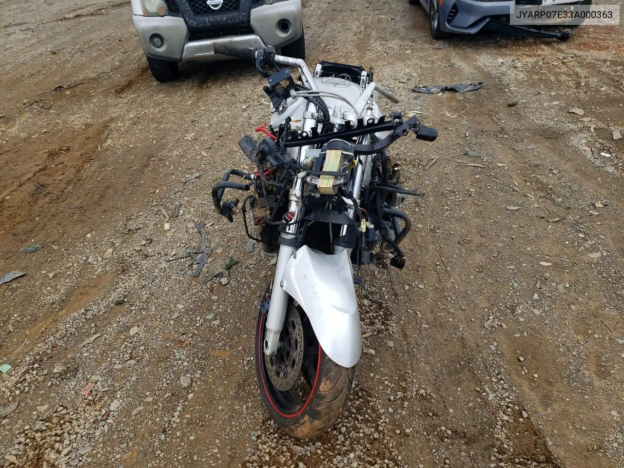 2003 Yamaha Fjr1300 VIN: JYARP07E33A000363 Lot: 85627865