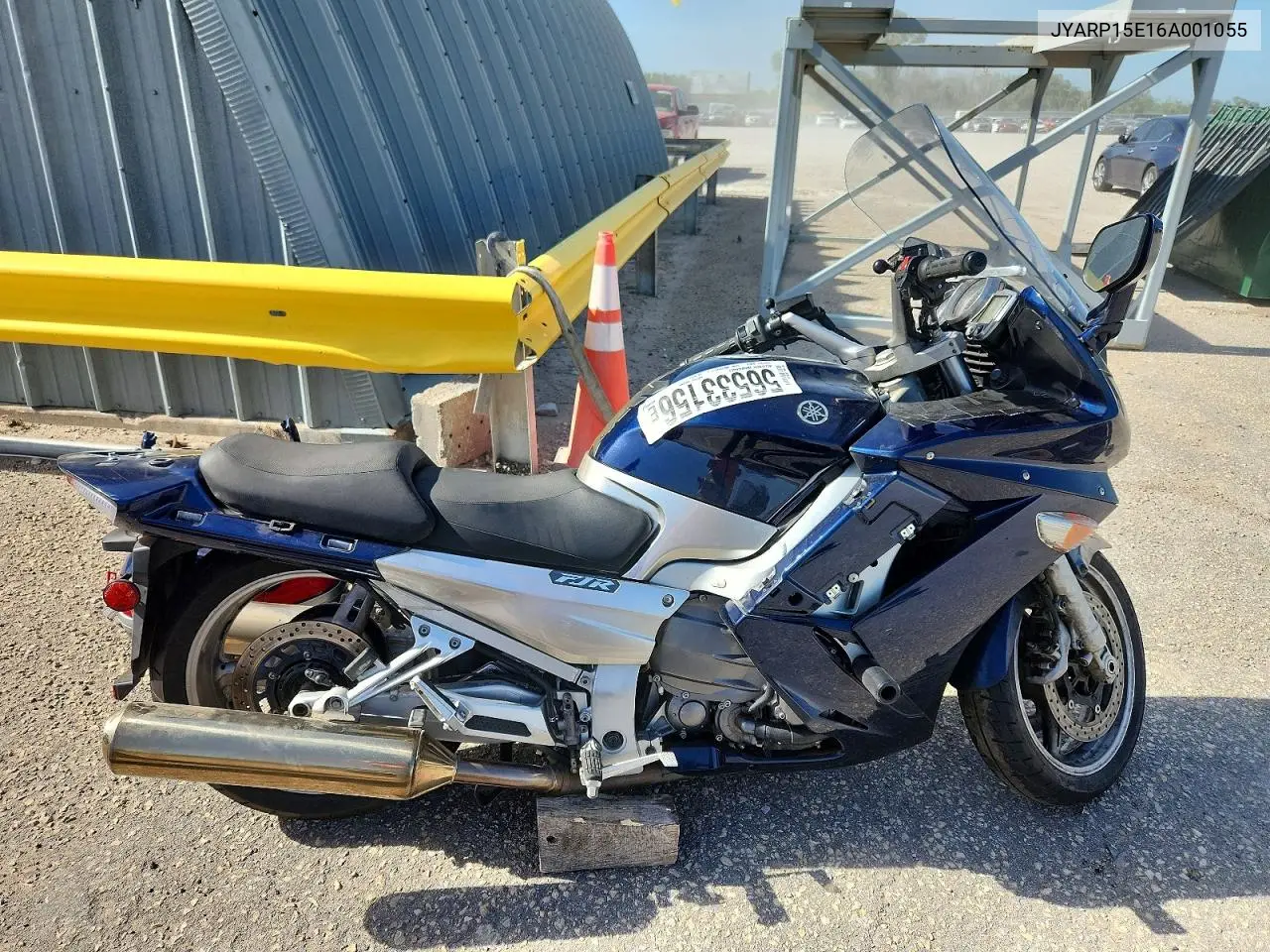 2006 Yamaha Fjr1300 VIN: JYARP15E16A001055 Lot: 56533156