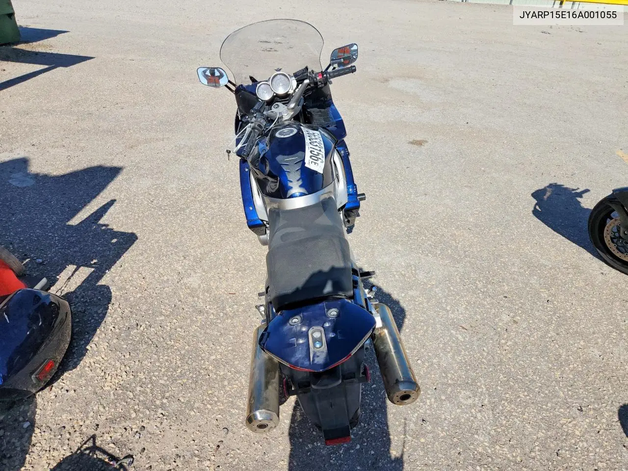 2006 Yamaha Fjr1300 VIN: JYARP15E16A001055 Lot: 56533156