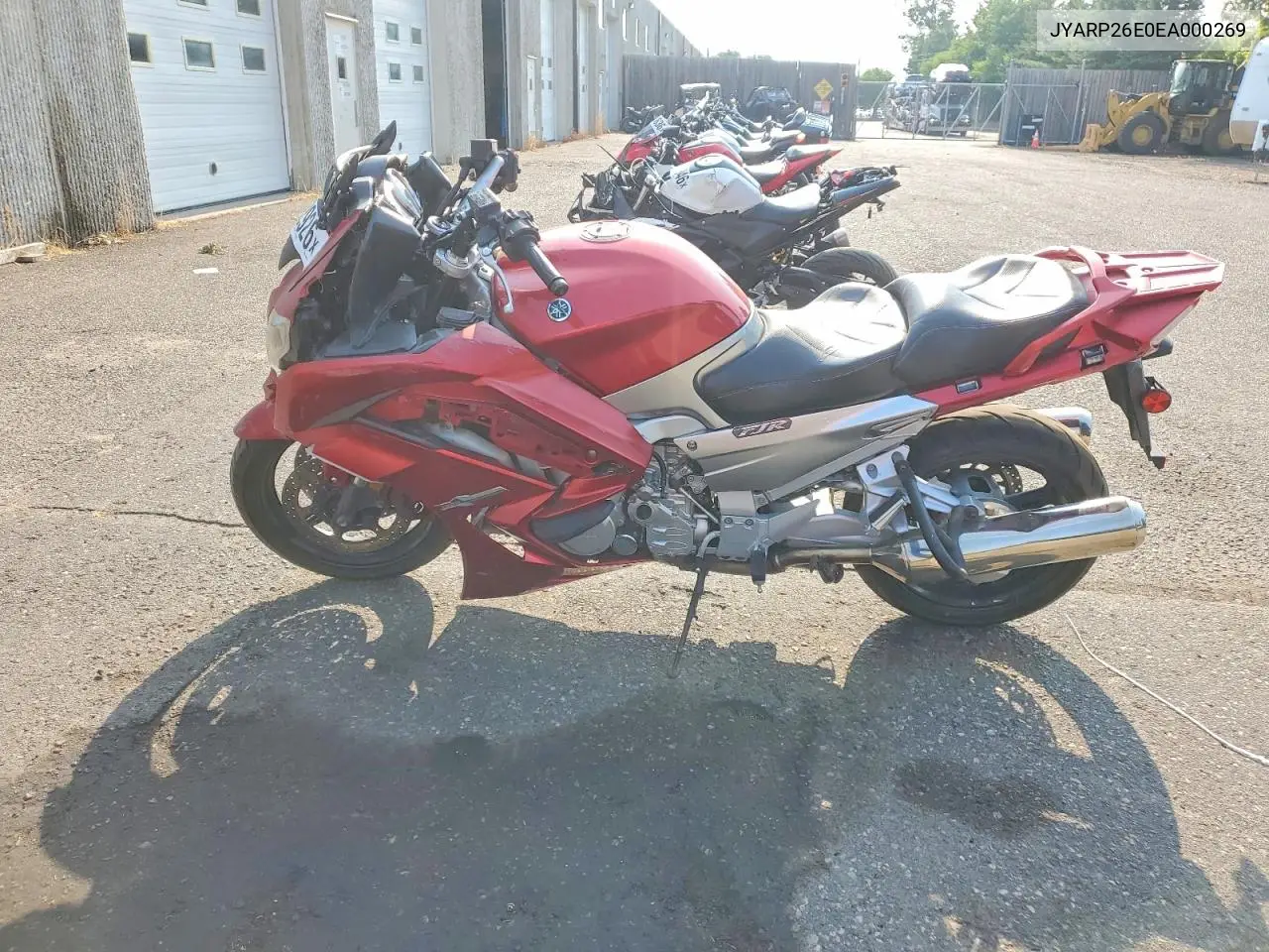 2014 Yamaha Fjr1300 Ae VIN: JYARP26E0EA000269 Lot: 61982926