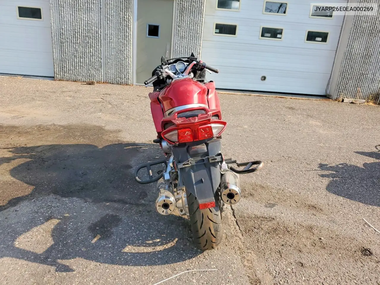2014 Yamaha Fjr1300 Ae VIN: JYARP26E0EA000269 Lot: 61982926