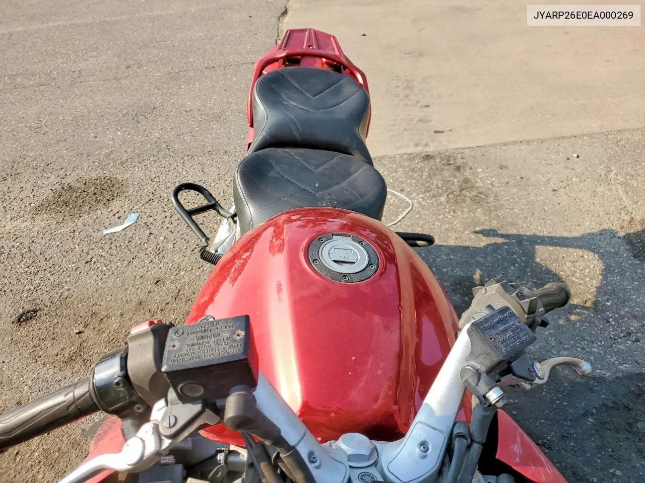 2014 Yamaha Fjr1300 Ae VIN: JYARP26E0EA000269 Lot: 61982926