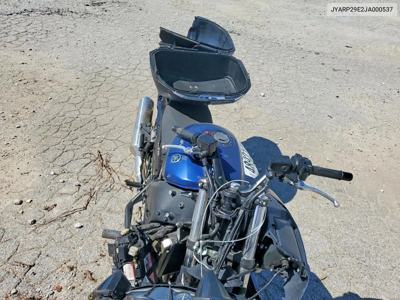 2018 Yamaha Fjr1300 A VIN: JYARP29E2JA000537 Lot: 48921086