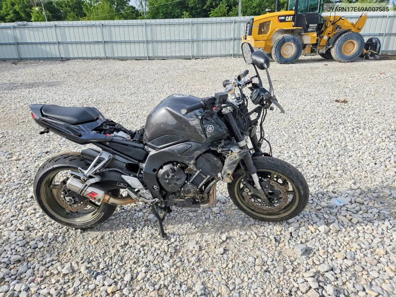 2009 Yamaha Fz1 S VIN: JYARN17E69A007585 Lot: 56988756