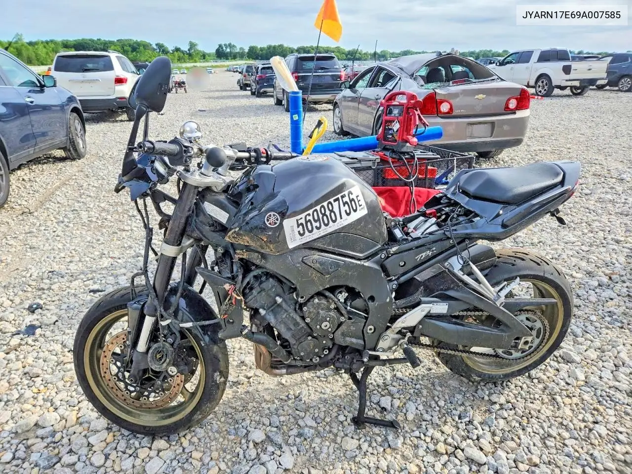 2009 Yamaha Fz1 S VIN: JYARN17E69A007585 Lot: 56988756