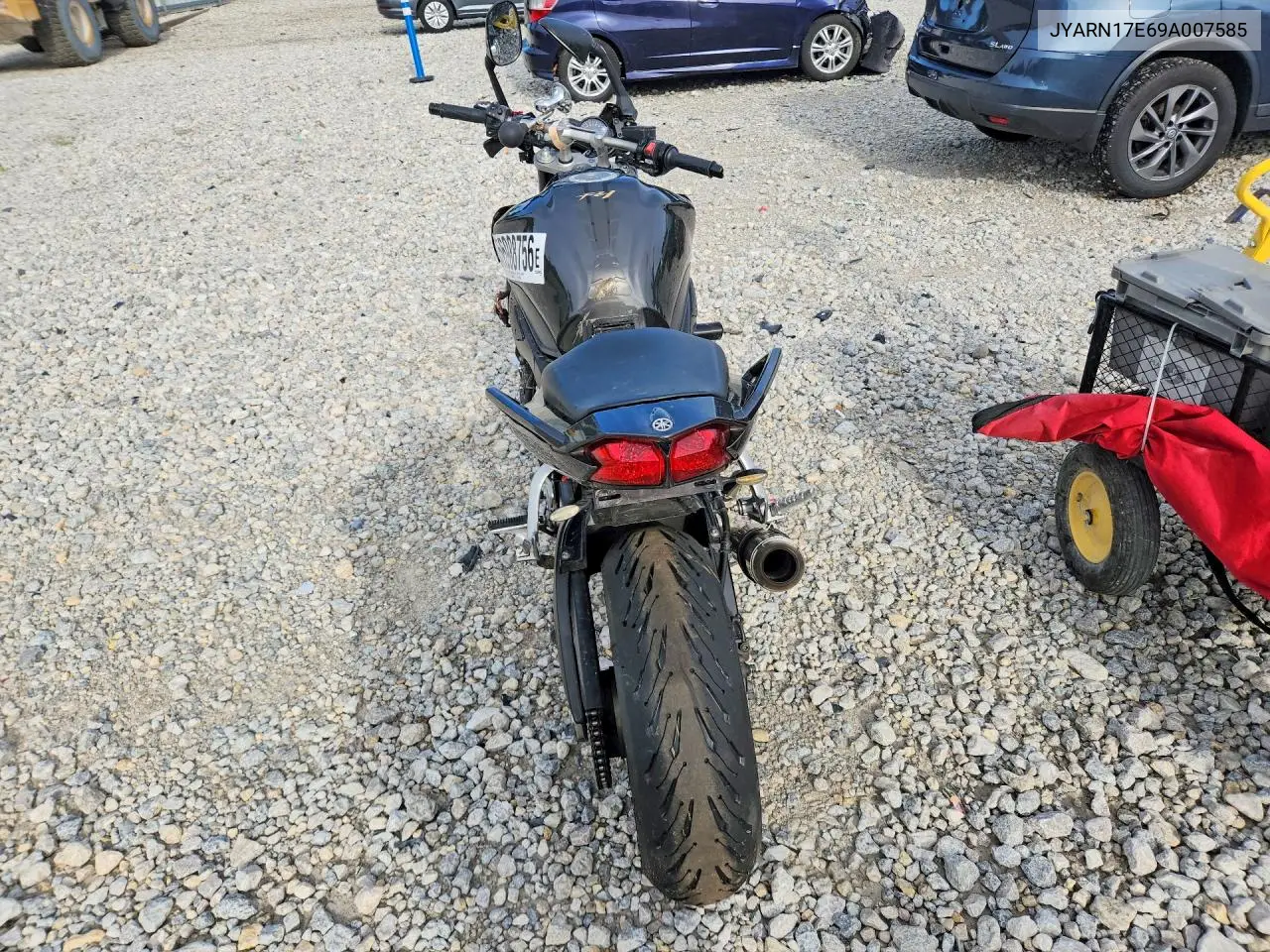 2009 Yamaha Fz1 S VIN: JYARN17E69A007585 Lot: 56988756