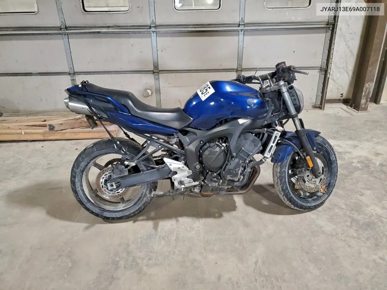 2009 Yamaha Fz6 Shg VIN: JYARJ13E69A007118 Lot: 58218016