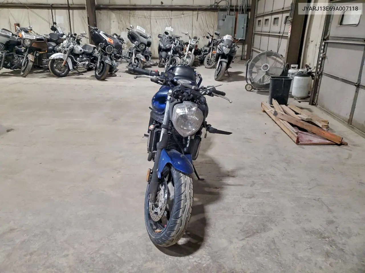 2009 Yamaha Fz6 Shg VIN: JYARJ13E69A007118 Lot: 58218016