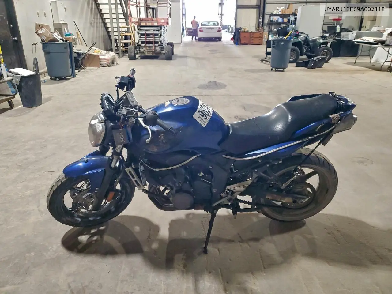 2009 Yamaha Fz6 Shg VIN: JYARJ13E69A007118 Lot: 58218016